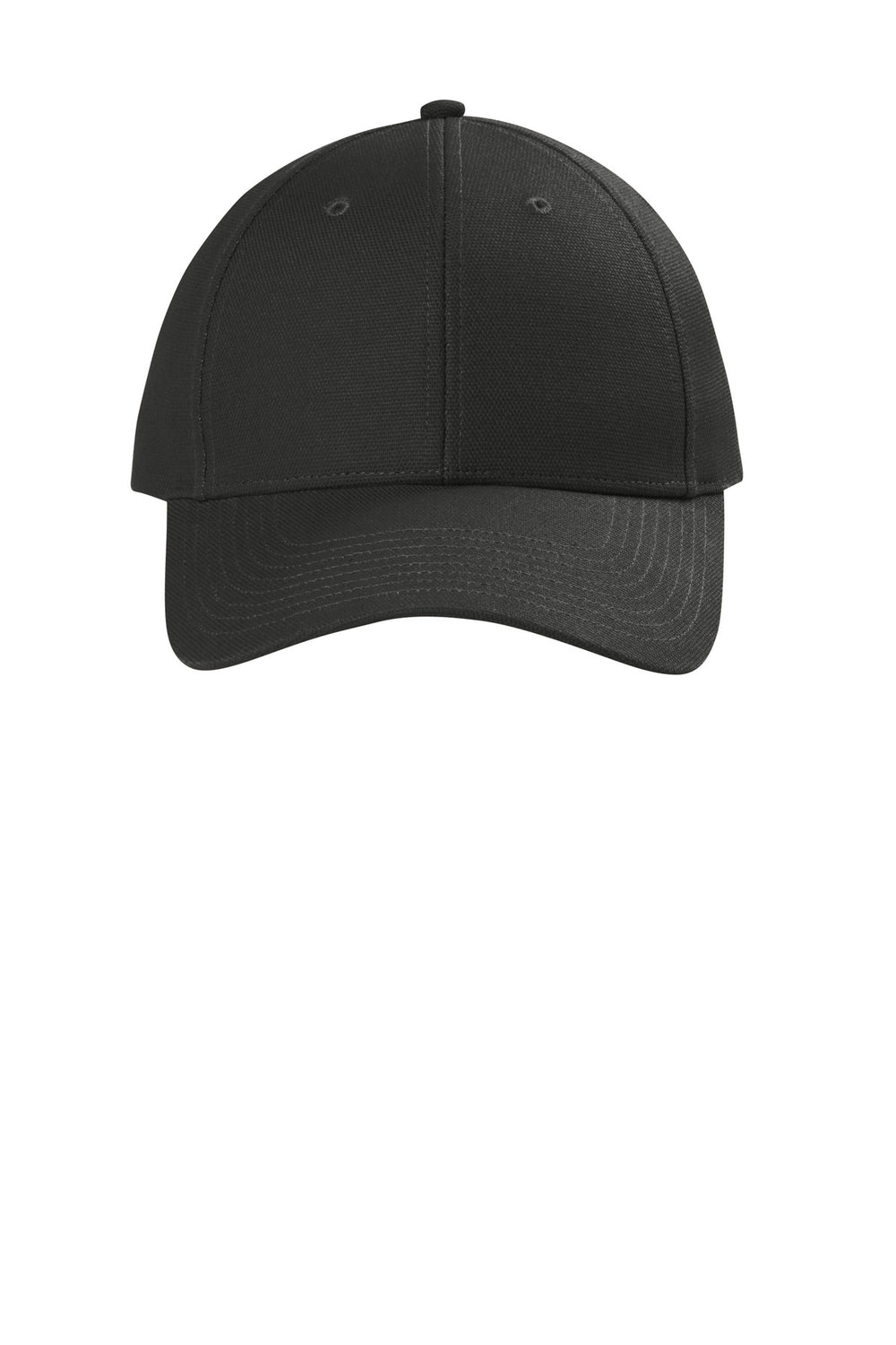 CornerStone® Canvas Cap - Black - OSFA