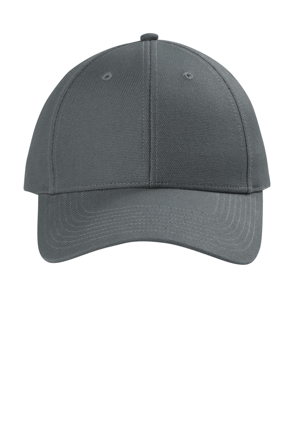 CornerStone® Canvas Cap - Charcoal - OSFA