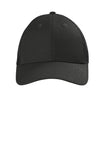 CornerStone® Canvas Mesh Back Cap - Black - OSFA