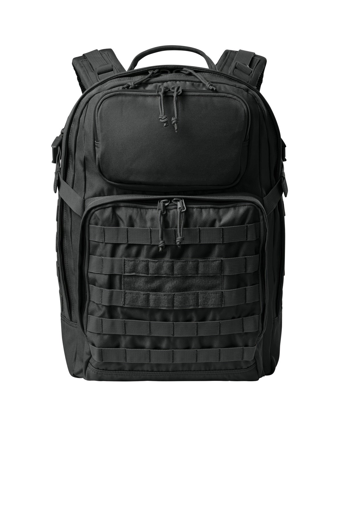 CornerStone® Large Tactical Backpack - Black - OSFA