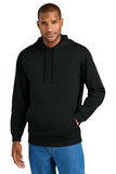 CornerStone® Tough Fleece Pullover Hoodie - Black - XS