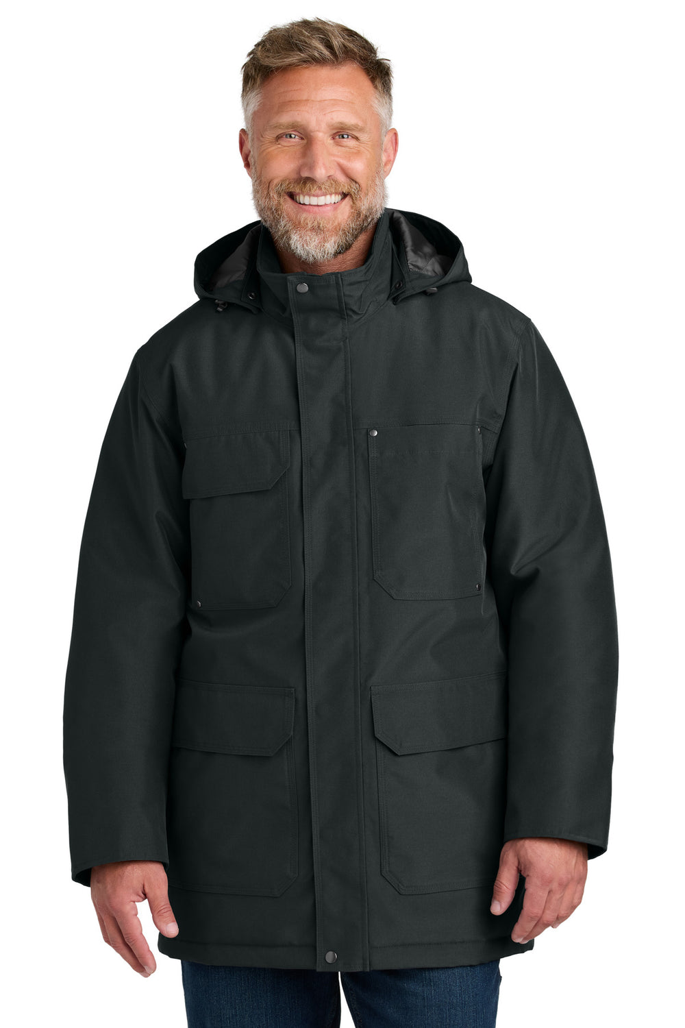 CornerStone® Elements Insulated Parka - Black - XS