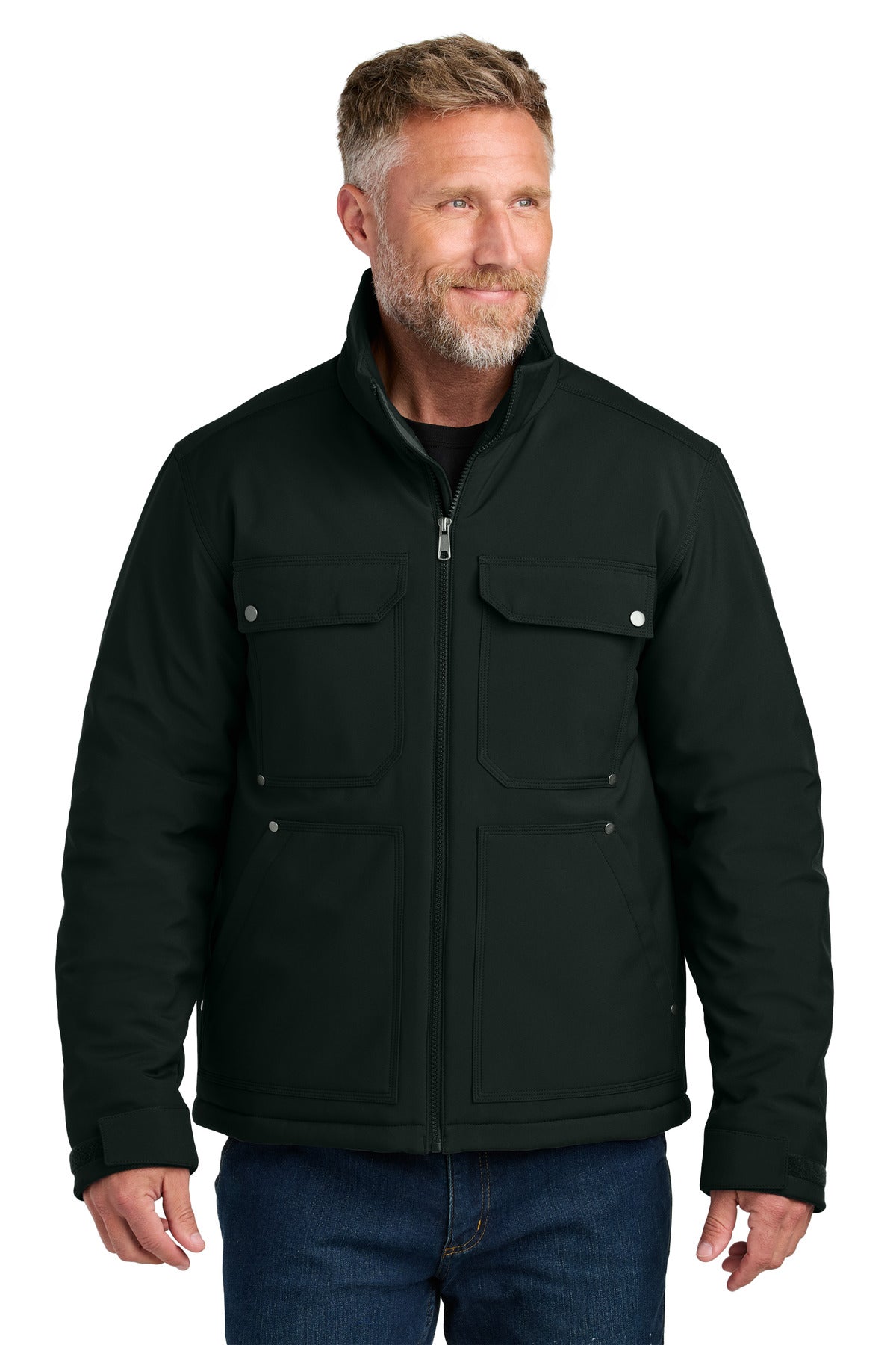 CornerStone® Insulated Workwear Soft Shell - Black - XS