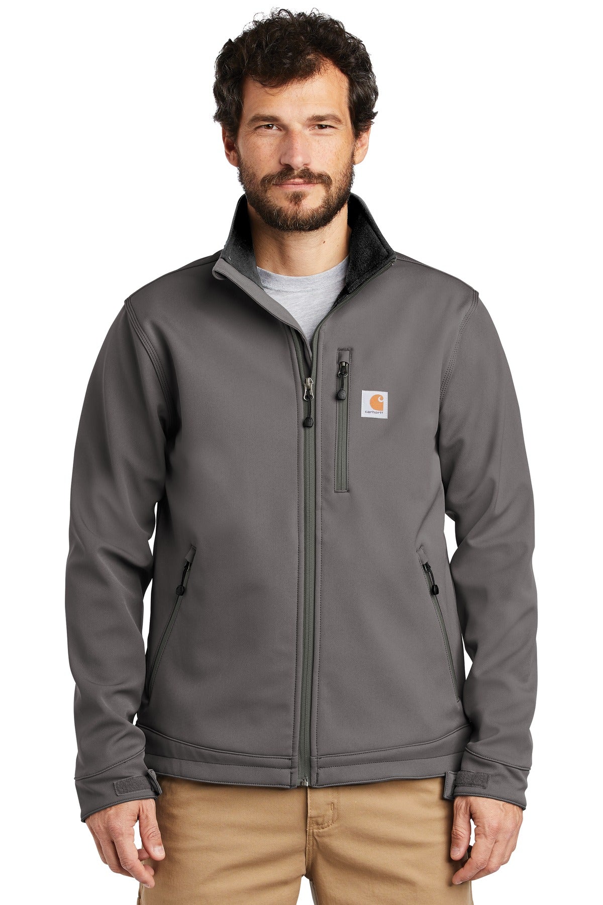 Carhartt® Crowley Soft Shell Jacket - Charcoal - S