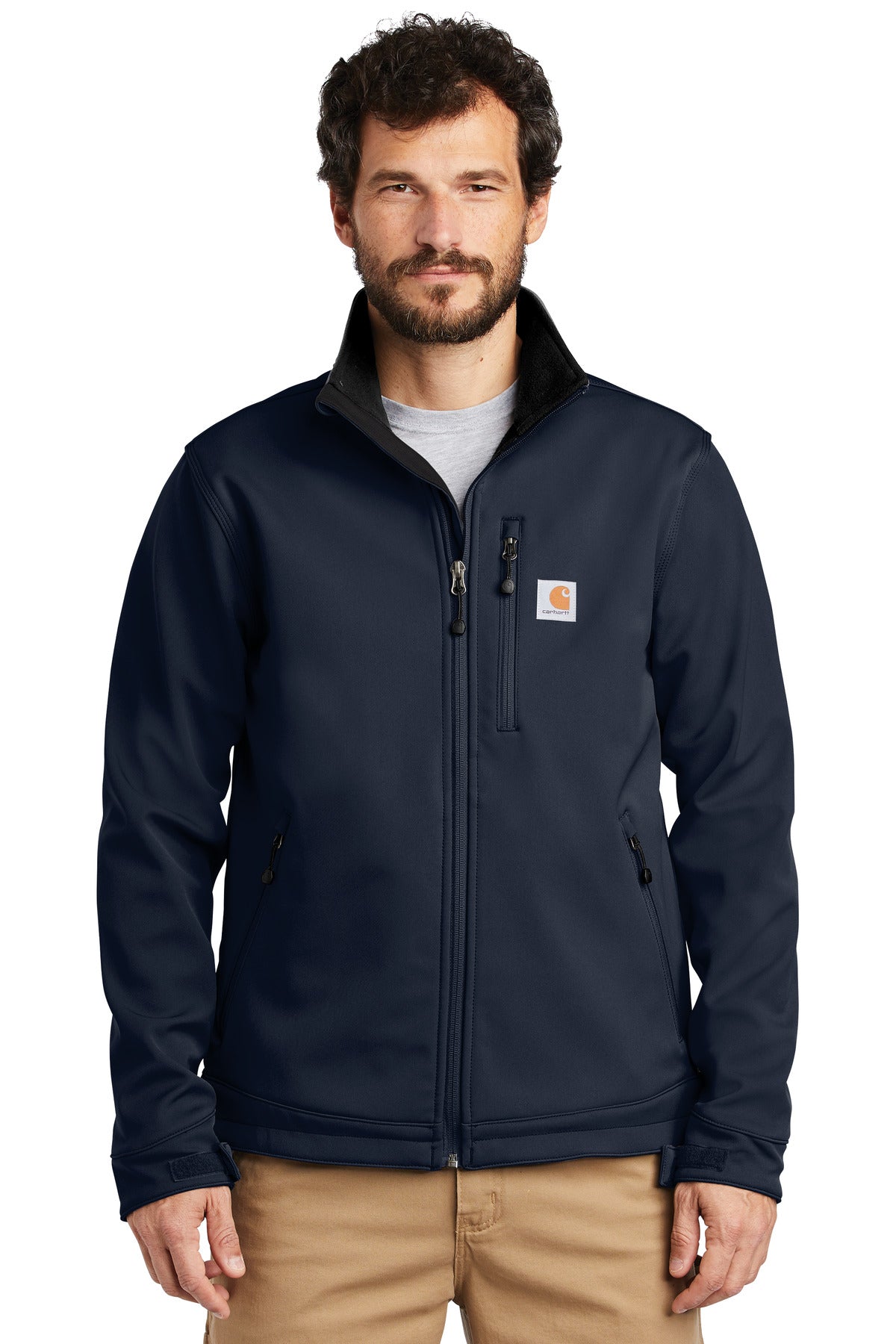 Carhartt® Crowley Soft Shell Jacket - Navy - 2XL