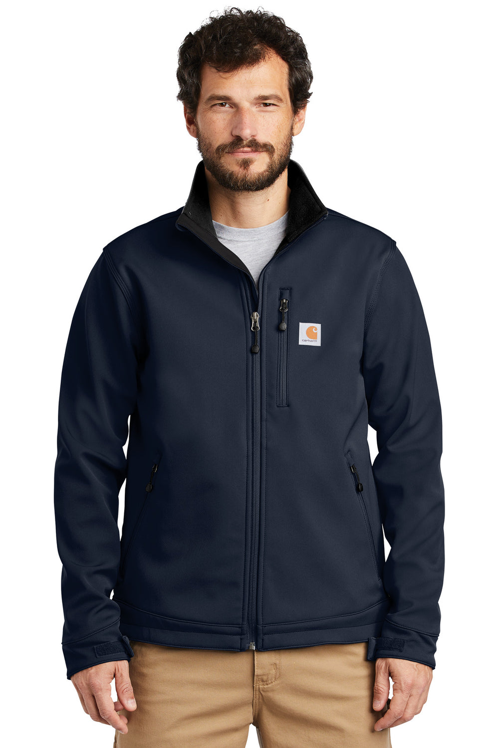 Carhartt® Crowley Soft Shell Jacket - Navy - 2XL