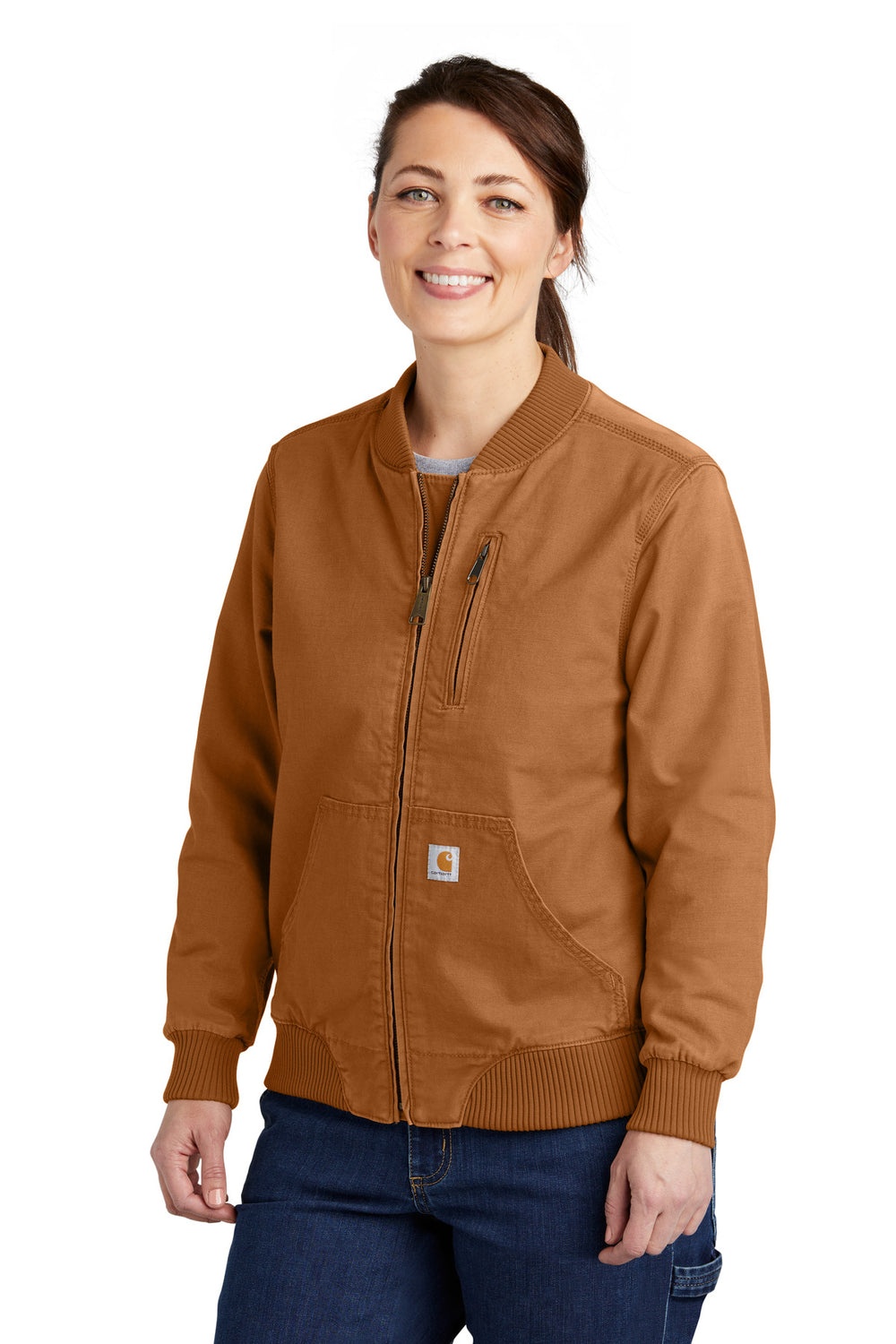Carhartt® Women’s Rugged Flex® Crawford Jacket - Carhartt Brown - XS
