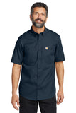 Carhartt® Rugged Professional™ Series Short Sleeve Shirt - Navy - S