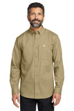 Carhartt® Rugged Professional™ Series Long Sleeve Shirt - Dark Khaki - S