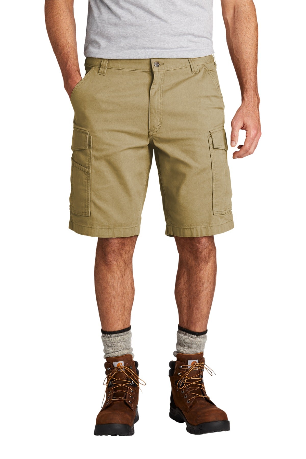 Carhartt® Rugged Flex® Rigby Cargo Short - Dark Khaki - W30