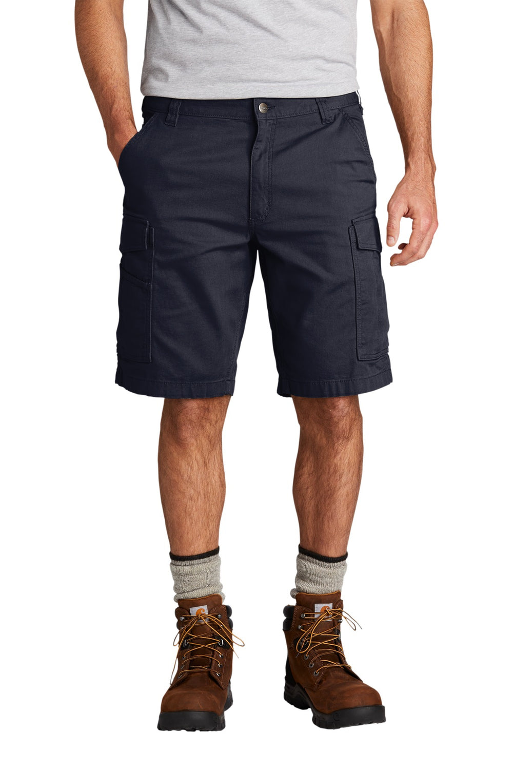 Carhartt® Rugged Flex® Rigby Cargo Short - Navy - W30