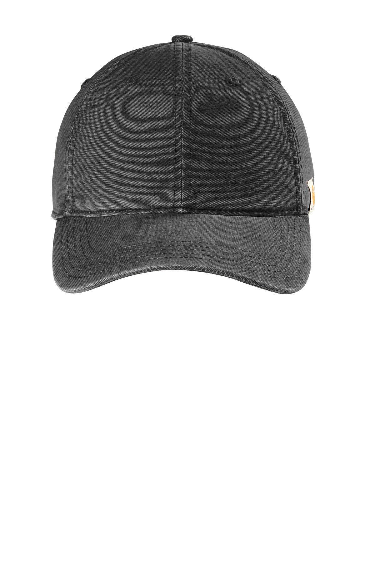 Carhartt® Cotton Canvas Cap - Black - OSFA