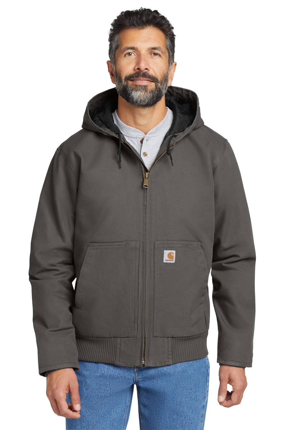 Carhartt® Washed Duck Active Jac - Gravel - 2XL