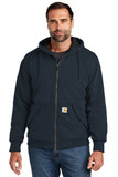 Carhartt® Midweight Thermal-Lined Full-Zip Sweatshirt - New Navy - S
