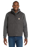 Carhartt® Sherpa-Lined Mock Neck Vest - Gravel - S