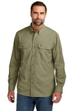 Carhartt Force® Solid Long Sleeve Shirt - Burnt Olive - S
