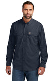 Carhartt Force® Solid Long Sleeve Shirt - Navy - S