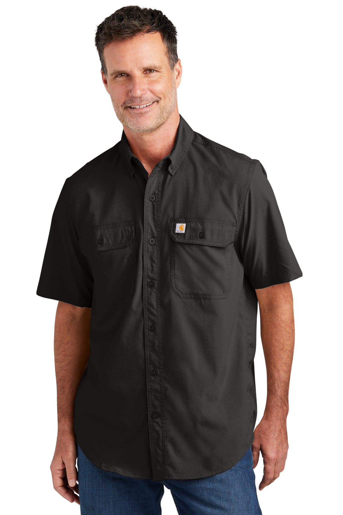 Carhartt Force® Solid Short Sleeve Shirt - Black - S