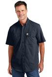 Carhartt Force® Solid Short Sleeve Shirt - Navy - S