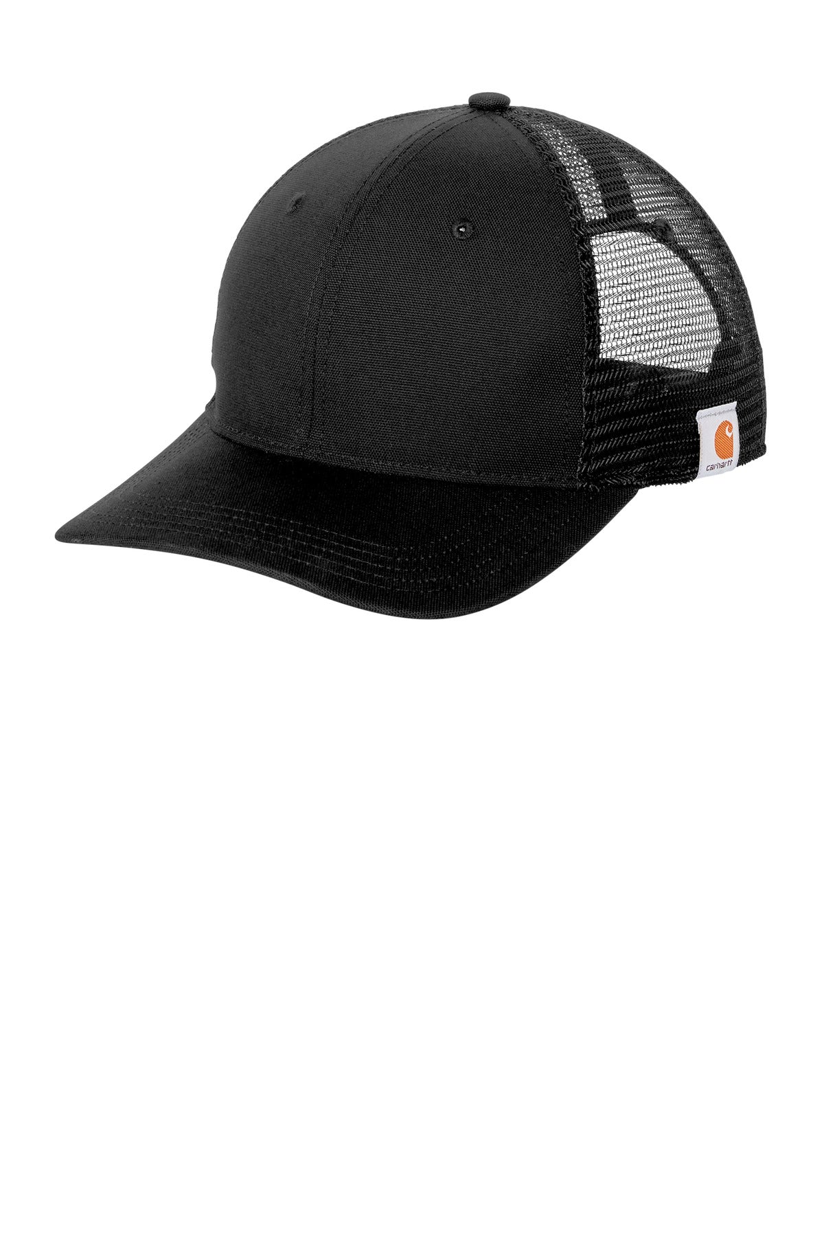 Carhartt® Canvas Mesh Back Cap - Black - OSFA