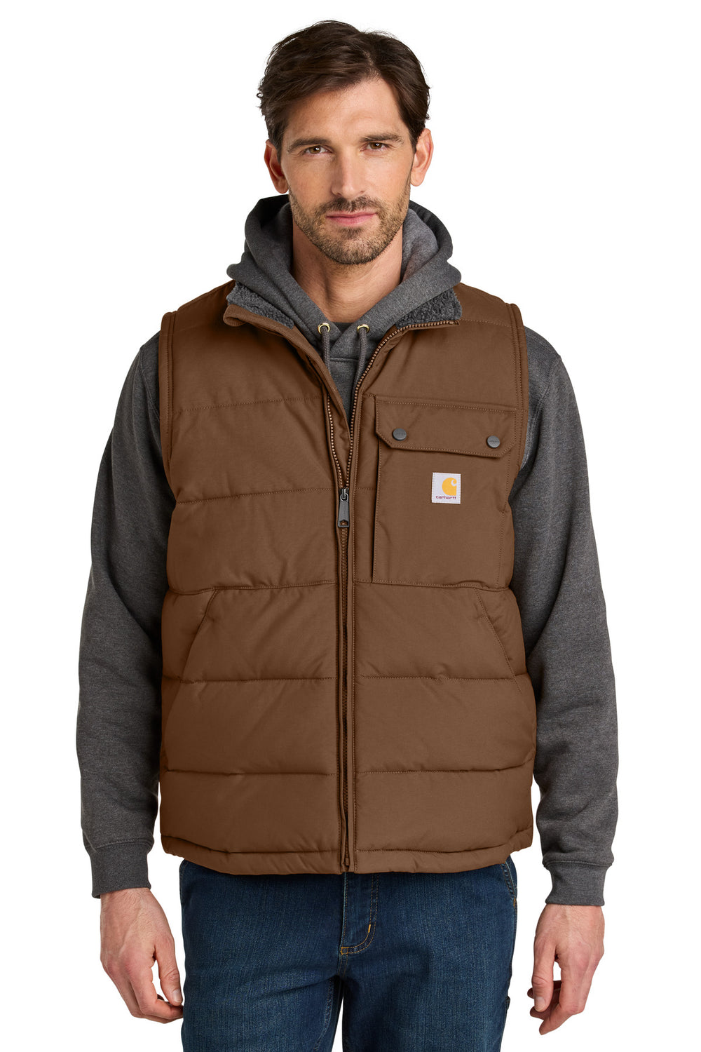 Carhartt® Montana Insulated Vest - Red Duck Brown - S