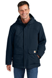 Carhartt® Super Dux™ Insulated Hooded Coat - Navy - 2XL