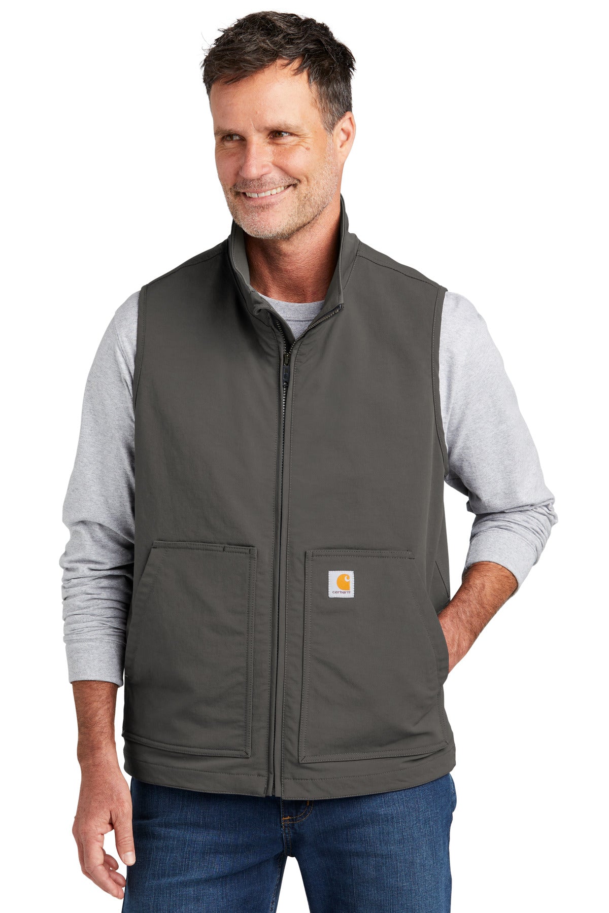 Carhartt® Super Dux™ Soft Shell Vest - Gravel - S