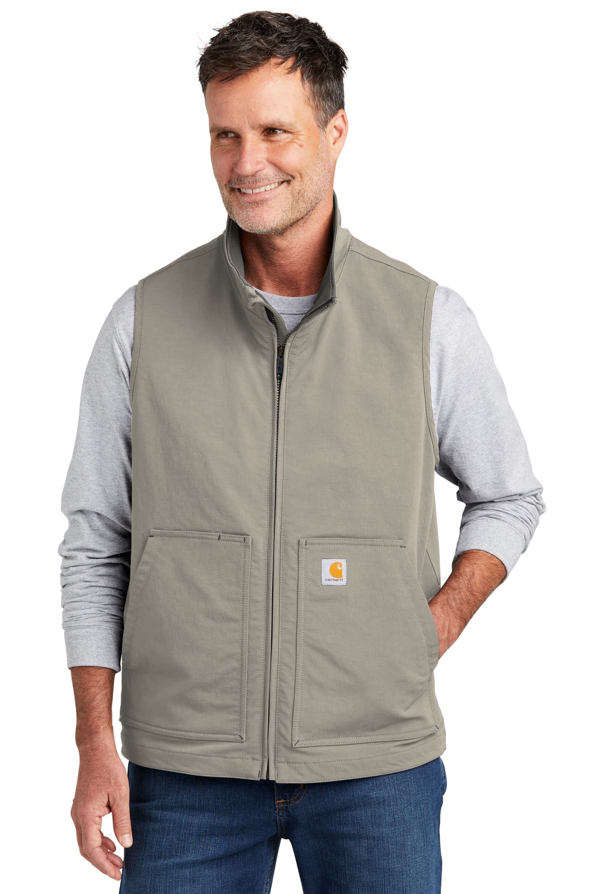 Carhartt® Super Dux™ Soft Shell Vest - Greige - S
