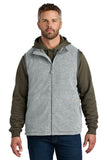 Carhartt® Textured Fleece Vest - Heather Grey - S