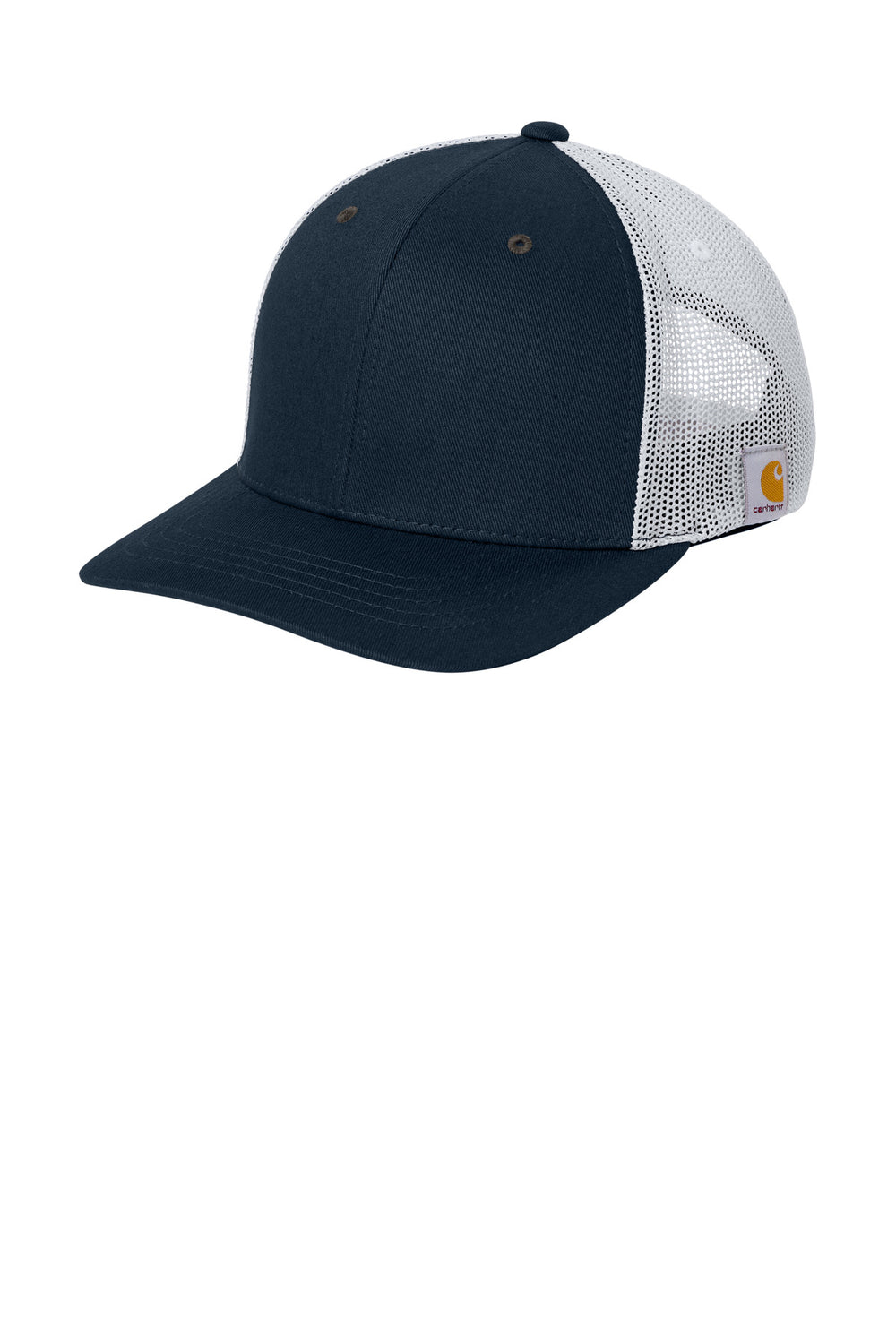 Carhartt® Flexfit 110® Mesh Back Cap - Navy/ White - OSFA