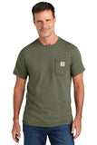 Carhartt Force® Short Sleeve Pocket T-Shirt - Basil Heather - S