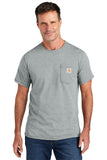 Carhartt Force® Short Sleeve Pocket T-Shirt - Heather Grey - S