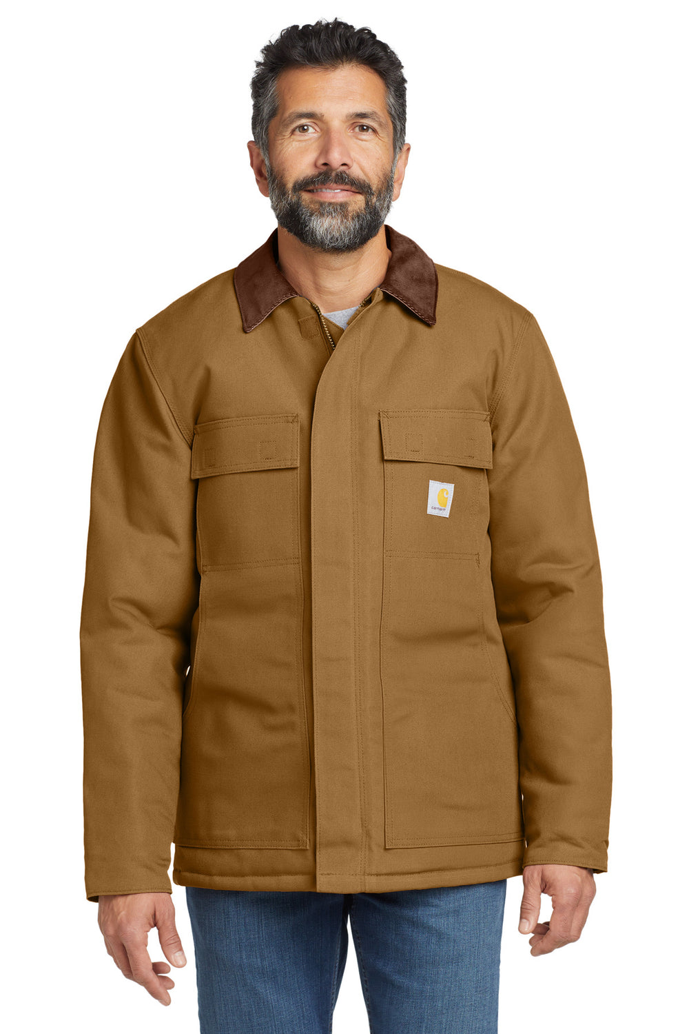 Carhartt® Duck Traditional Coat - Carhartt Brown - S
