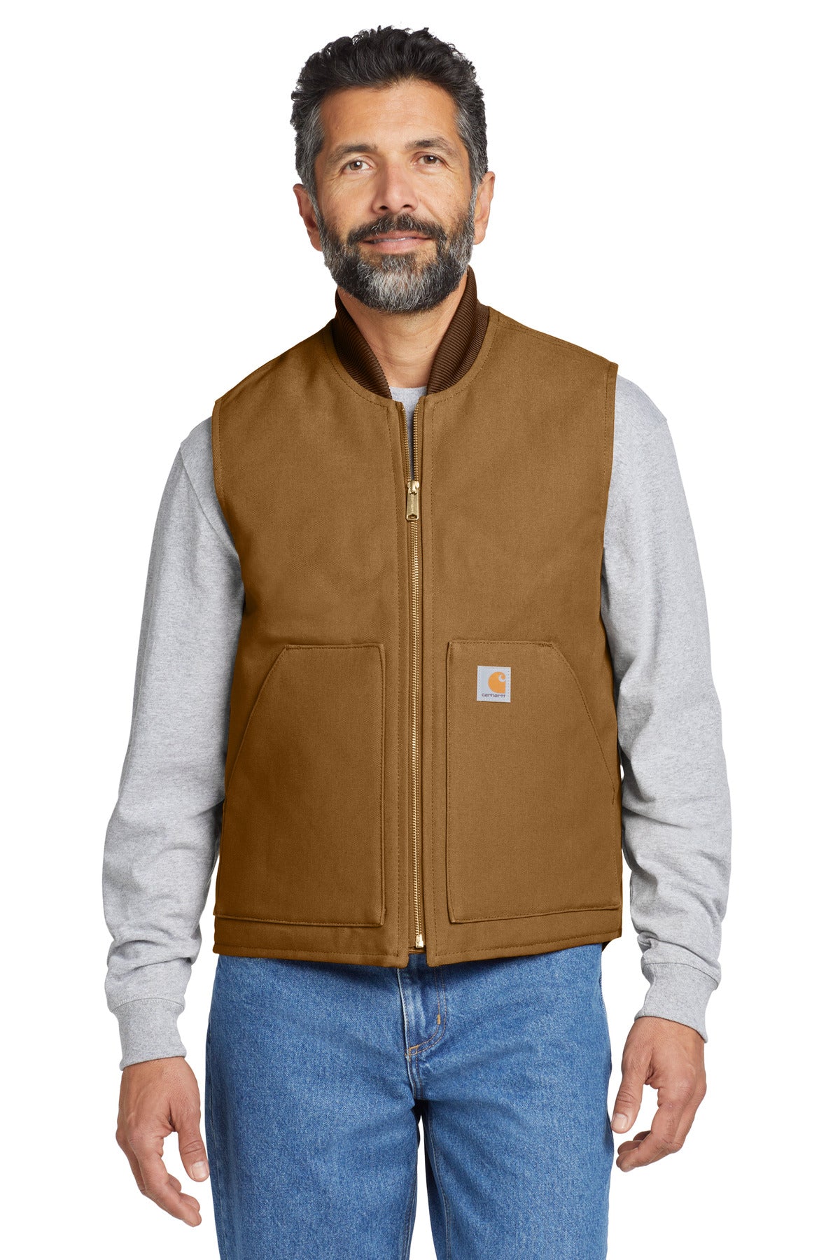 Carhartt® Duck Vest - Carhartt Brown - S