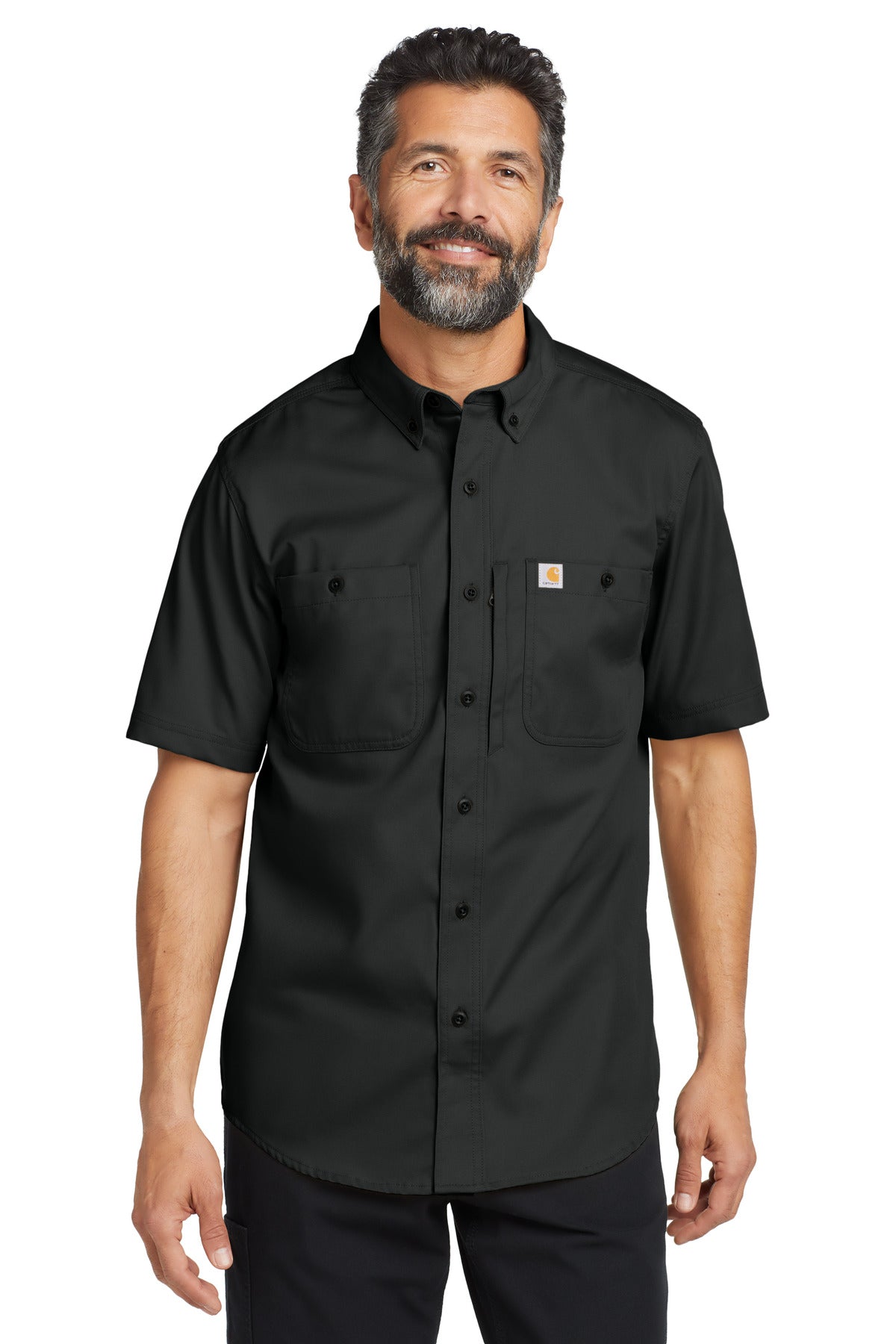Carhartt® Rugged Professional™ Series Short Sleeve Shirt - Black - S