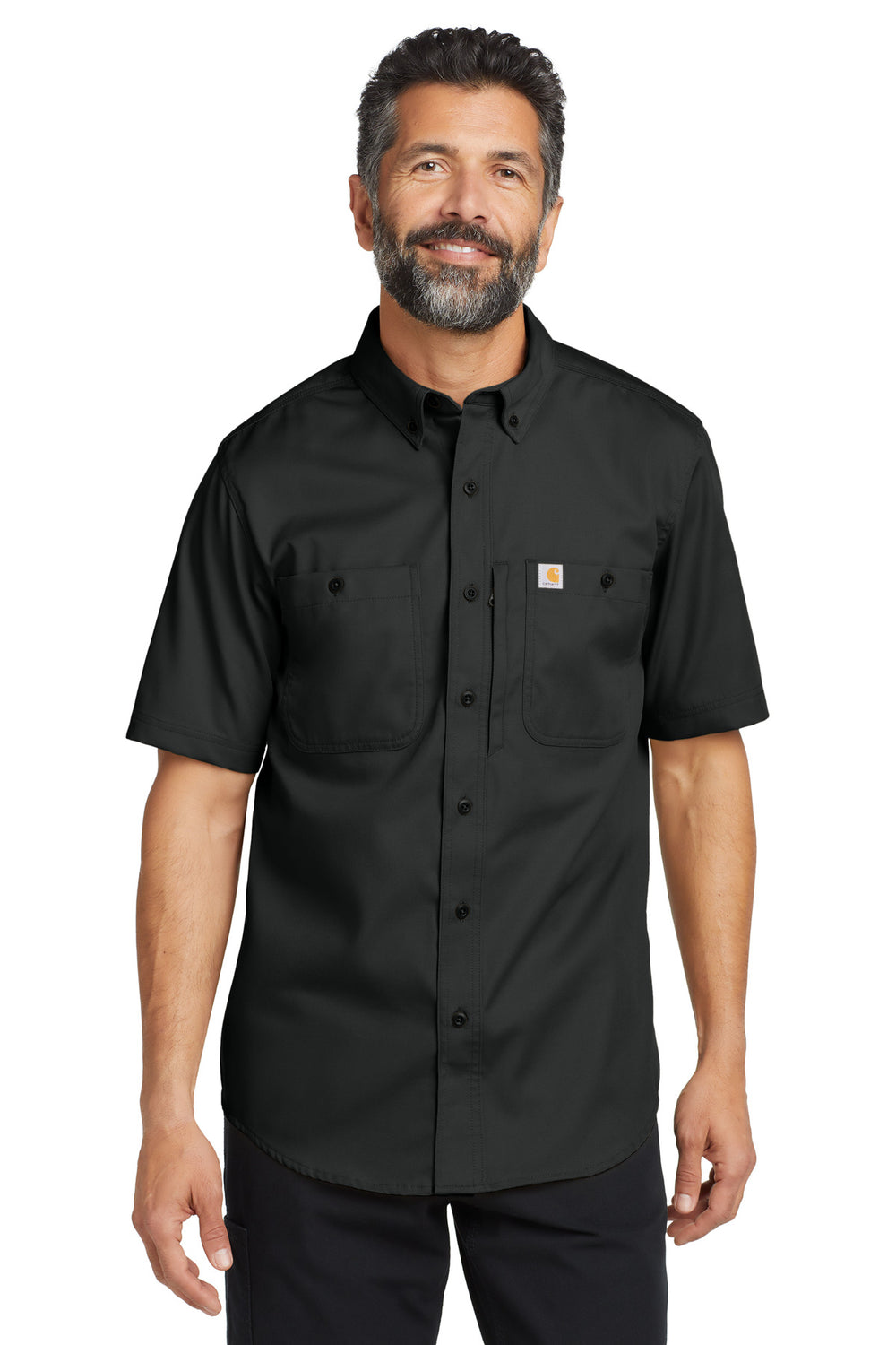Carhartt® Rugged Professional™ Series Short Sleeve Shirt - Black - S