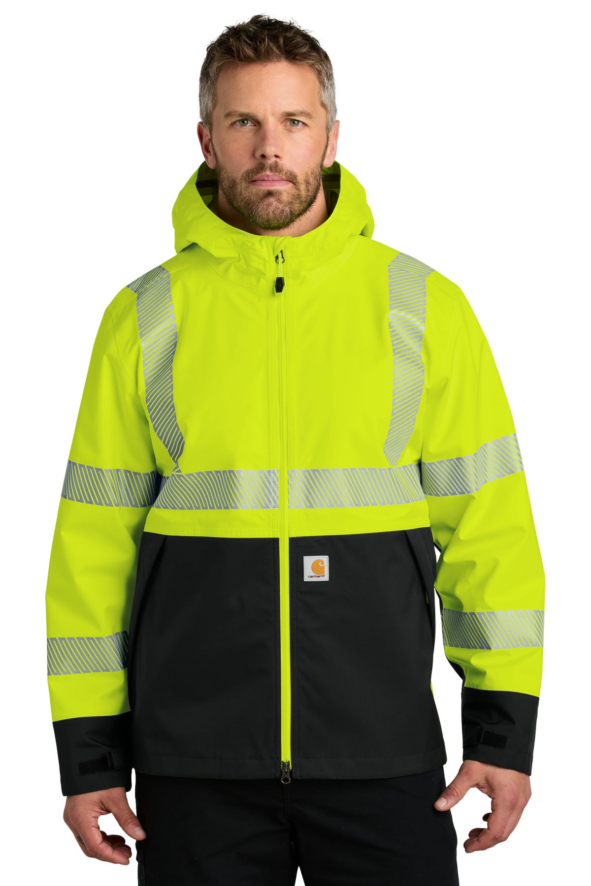 Carhartt® ANSI 107 Class 3 Storm Defender® Jacket - Brite Lime - S