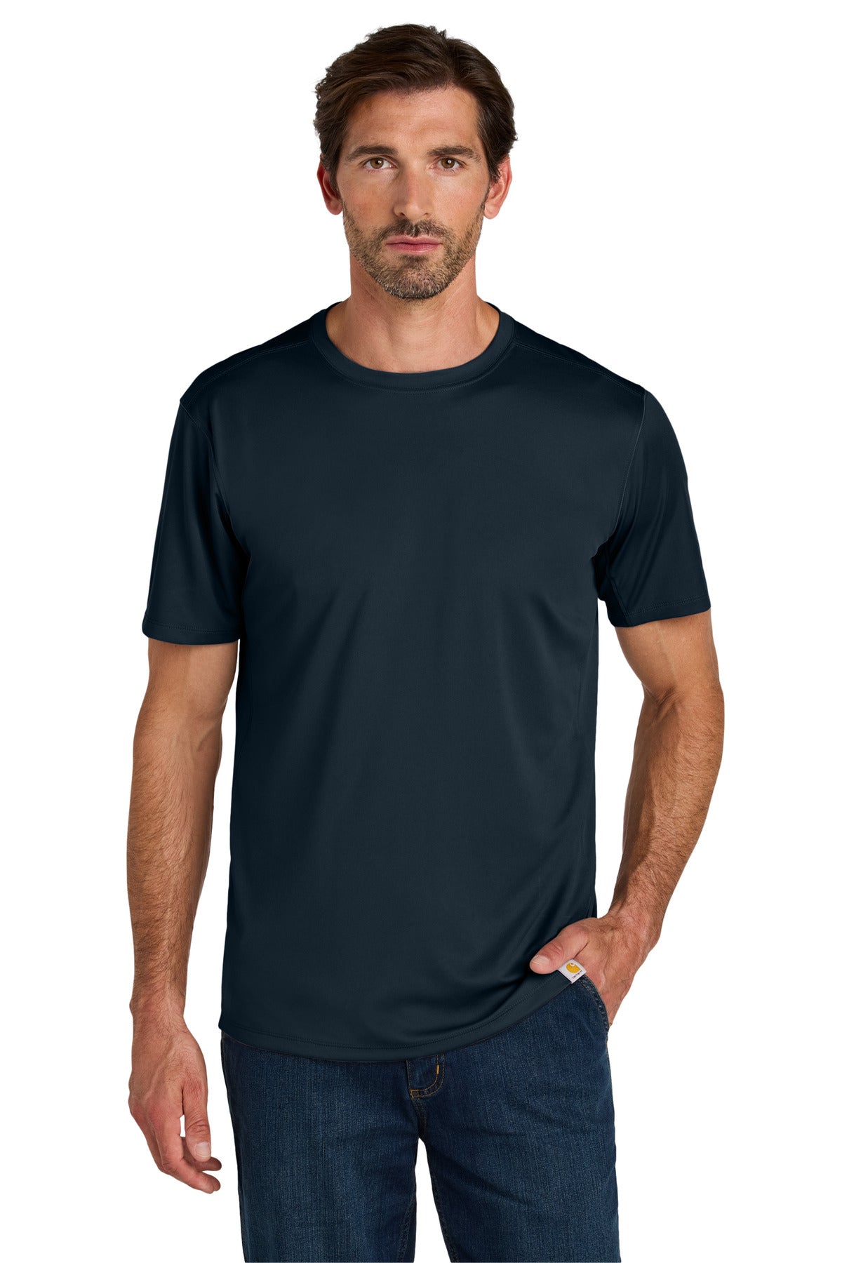 Carhartt Force® Sun Defender™ Short Sleeve T-Shirt - Navy - S