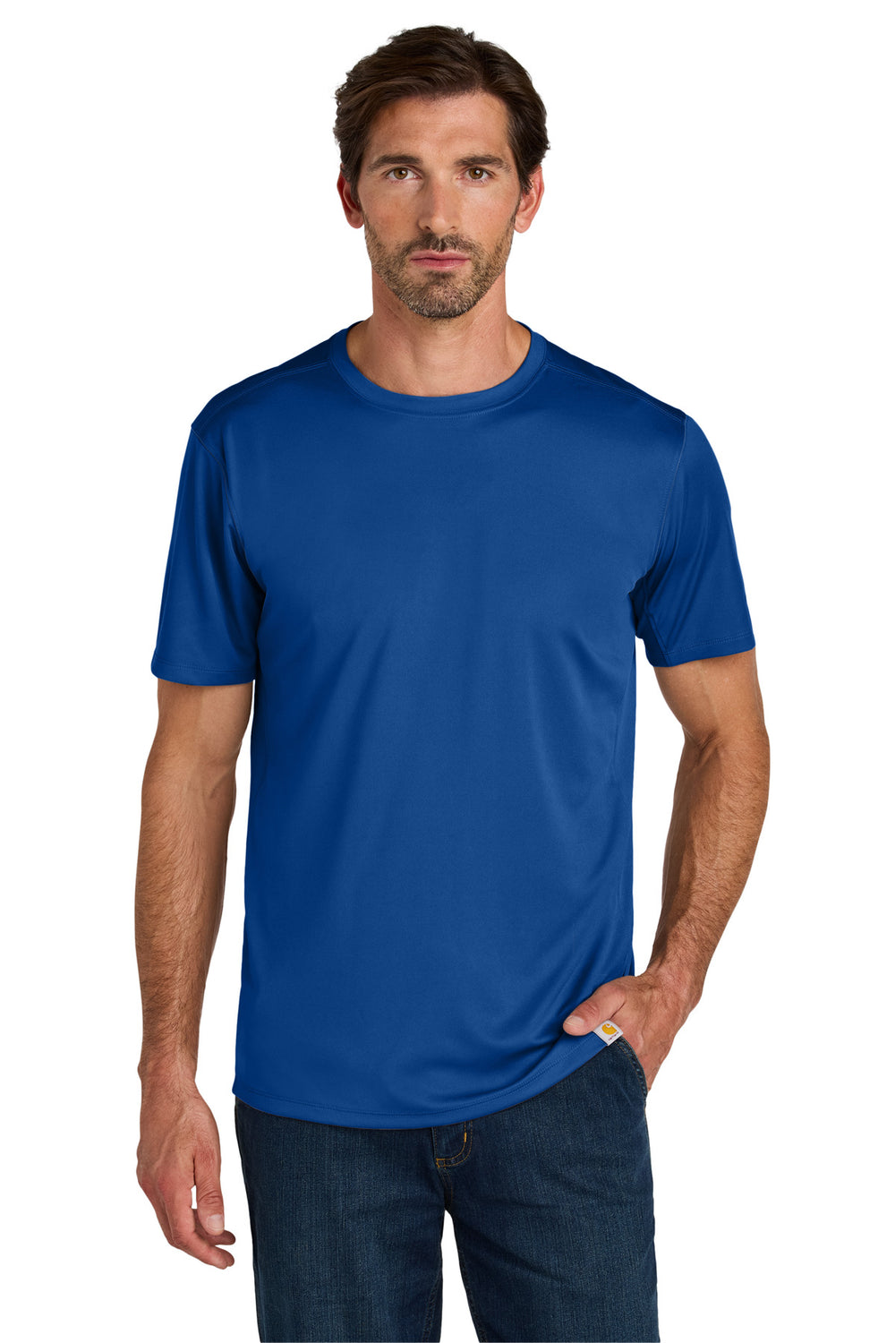 Carhartt Force® Sun Defender™ Short Sleeve T-Shirt - Royal Glass Blue - S