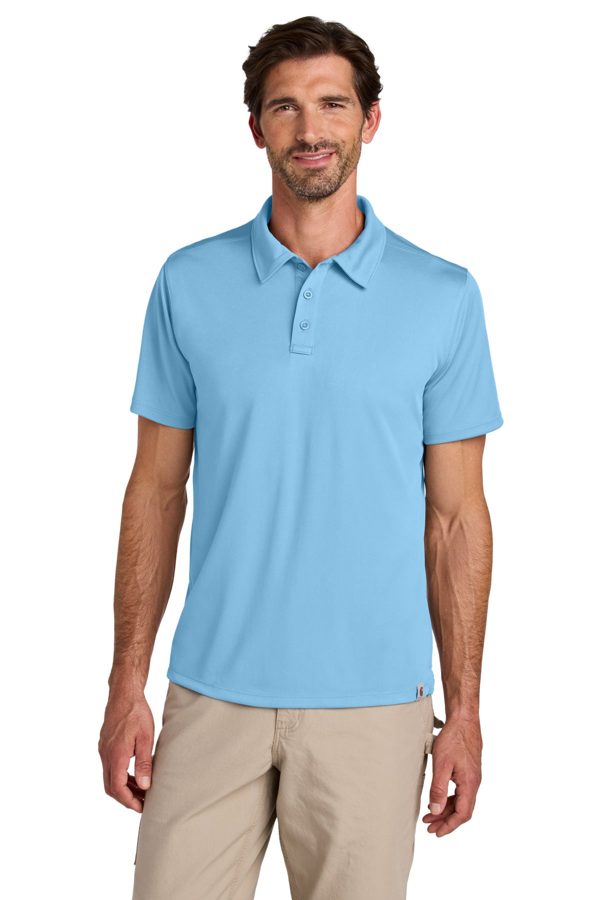 Carhartt Force® Sun Defender™ Polo - Fresh Water Blue - S