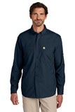 Carhartt Force® Sun Defender™ Long Sleeve Shirt - Navy - S