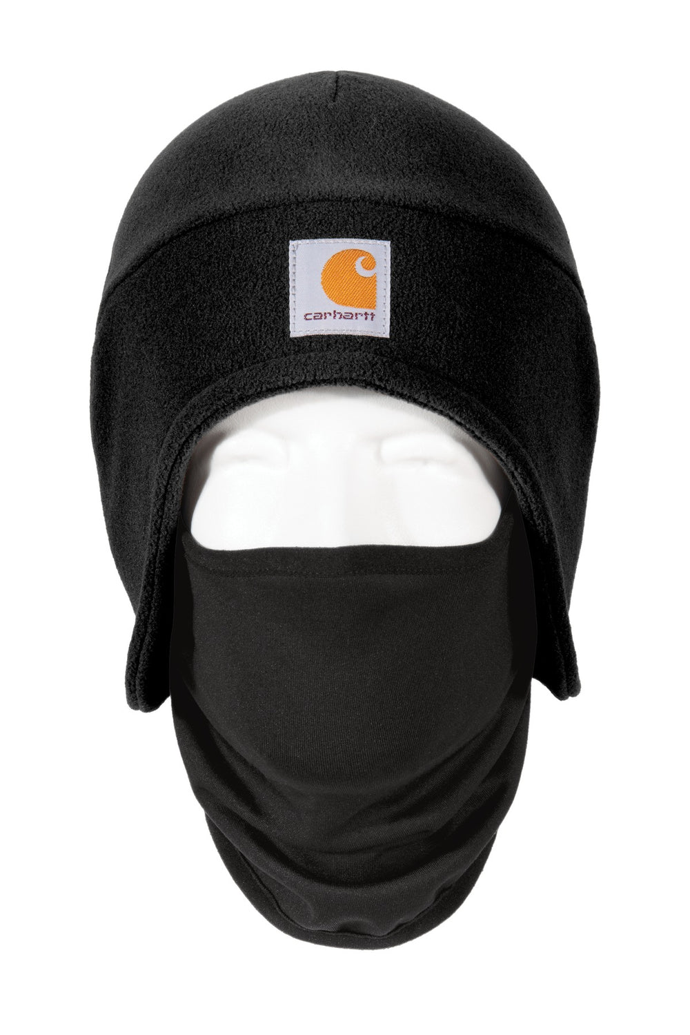 Carhartt® Fleece 2-In-1 Headwear - Black - OSFA