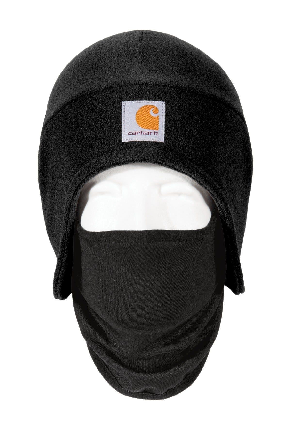 Carhartt® Fleece 2-In-1 Headwear - Black - OSFA