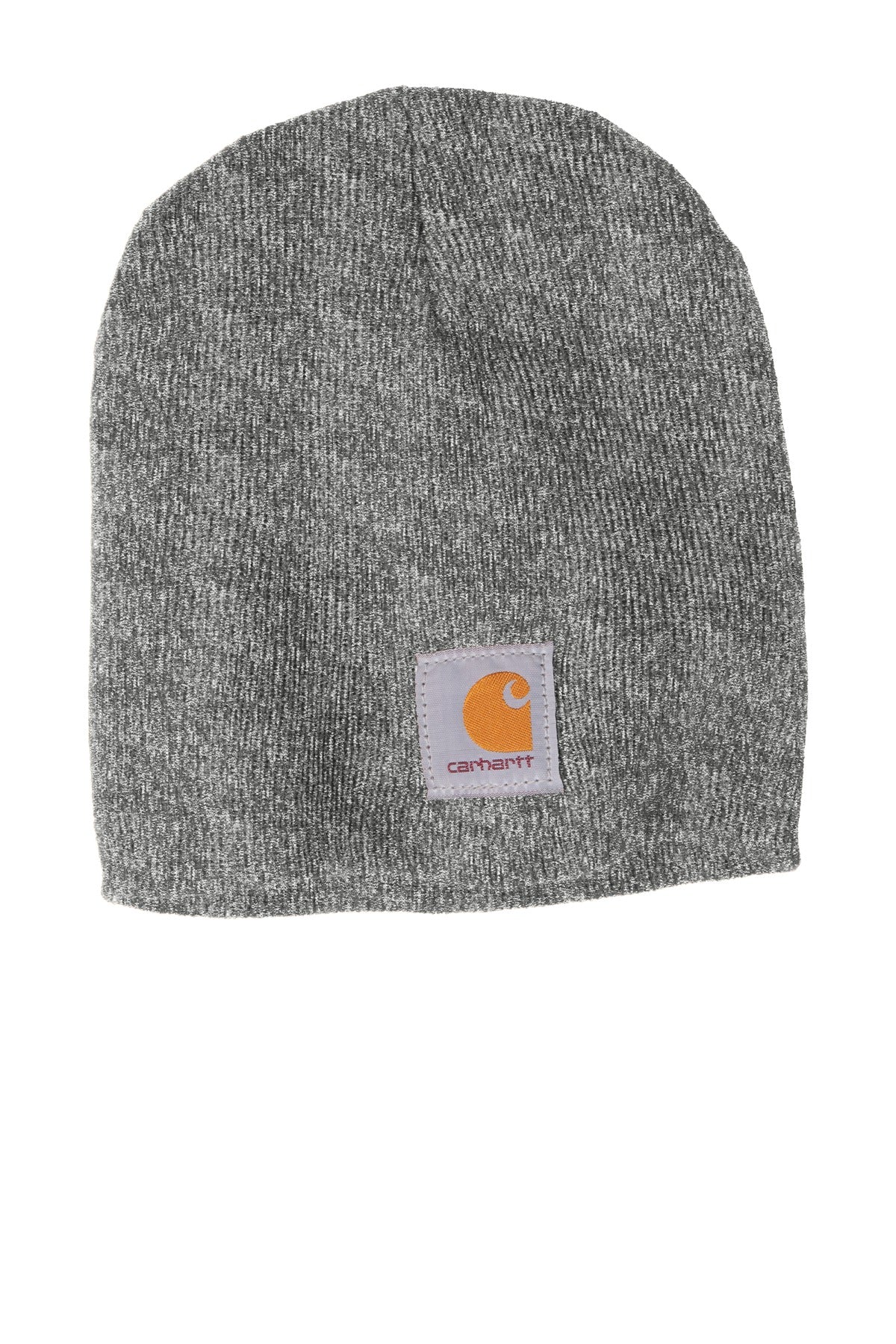 Carhartt® Acrylic Knit Hat - Heather Grey/ Coal Heather - OSFA