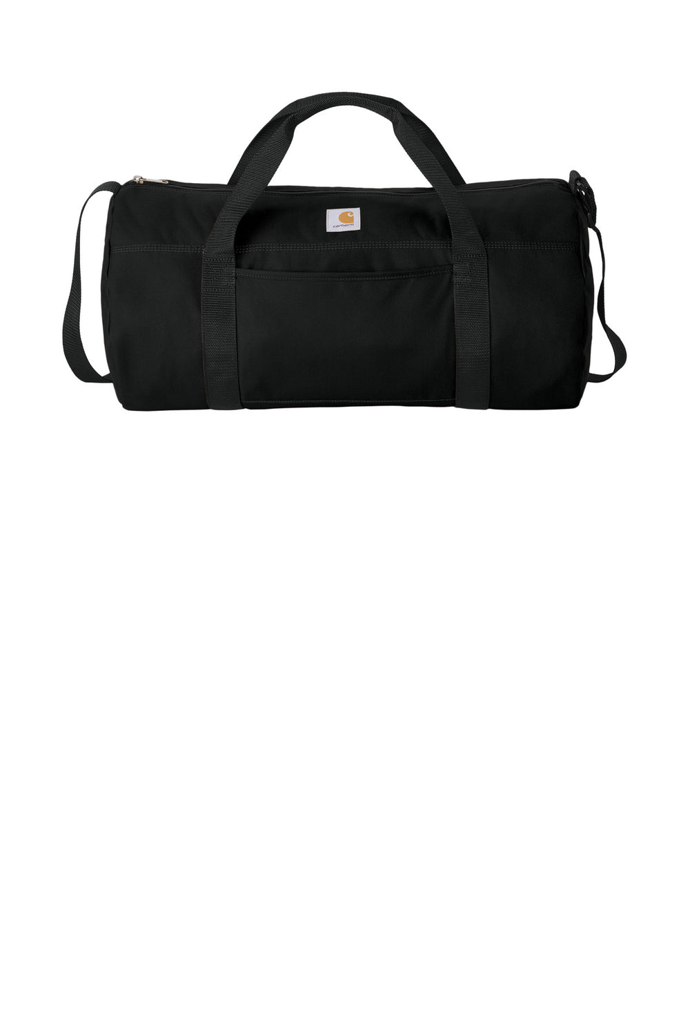 Carhartt® Canvas Packable Duffel with Pouch - Black - OSFA