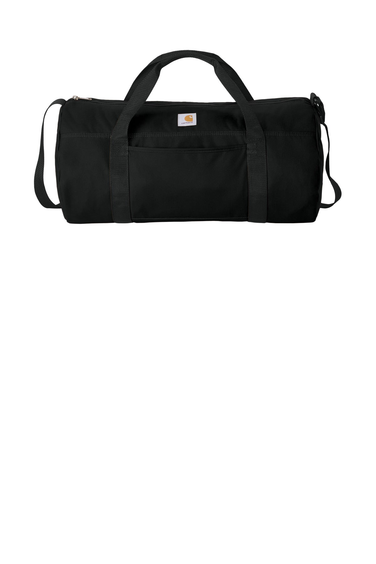 Carhartt® Canvas Packable Duffel with Pouch - Black - OSFA