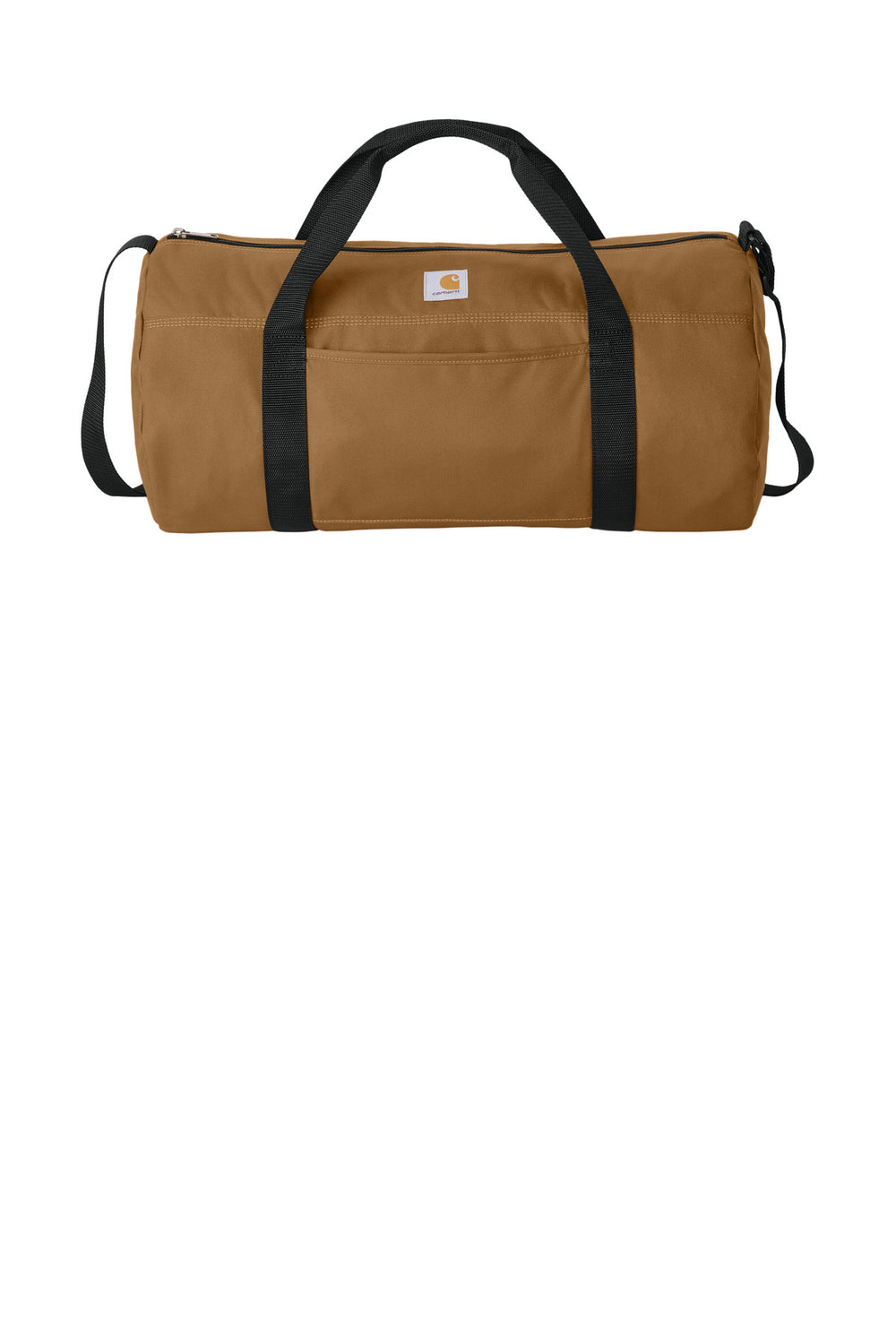 Carhartt® Canvas Packable Duffel with Pouch - Carhartt Brown - OSFA
