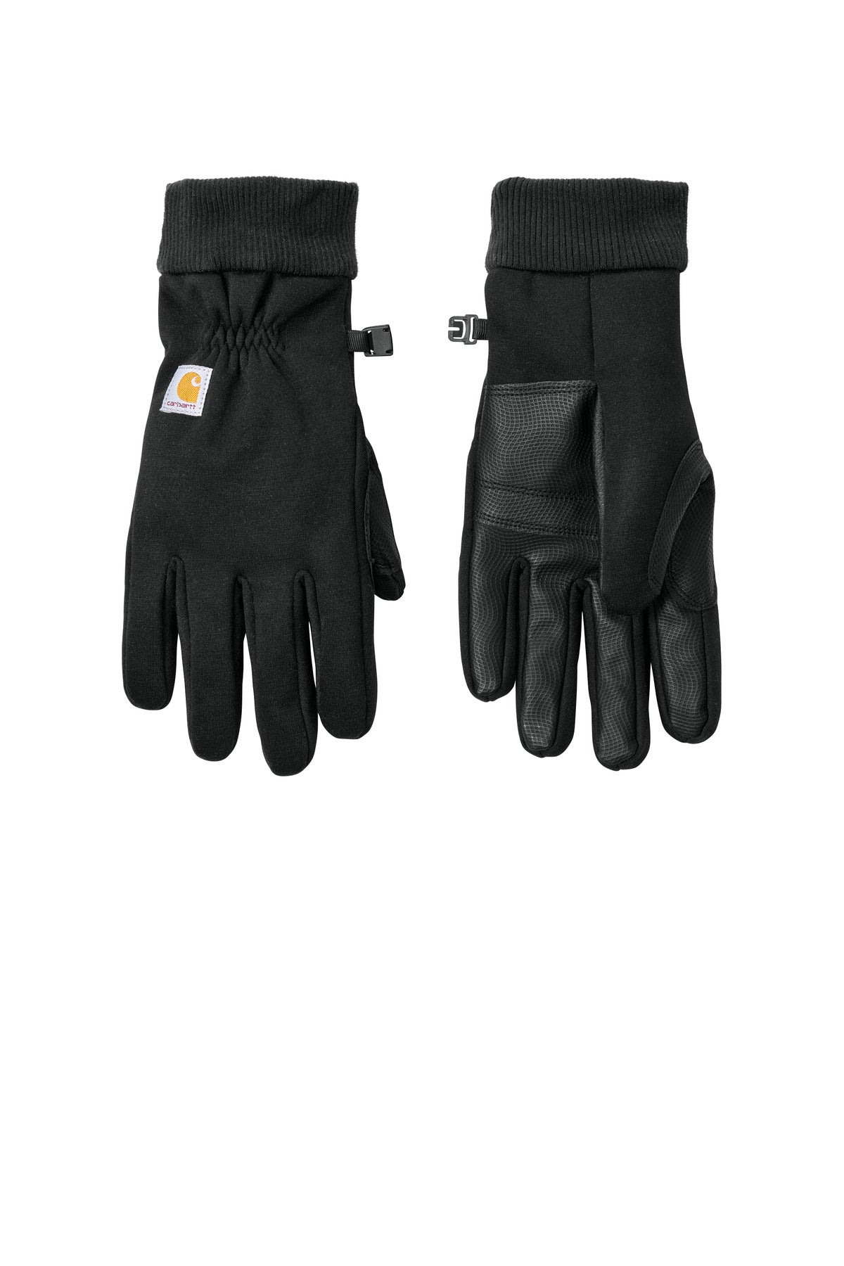 Carhartt® Thermal-Lined Fleece Touch-Sensitive Glove - Black - M