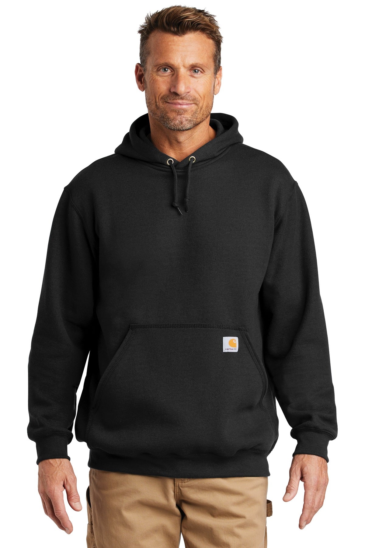 Carhartt® Midweight Hooded Sweatshirt - Black - S