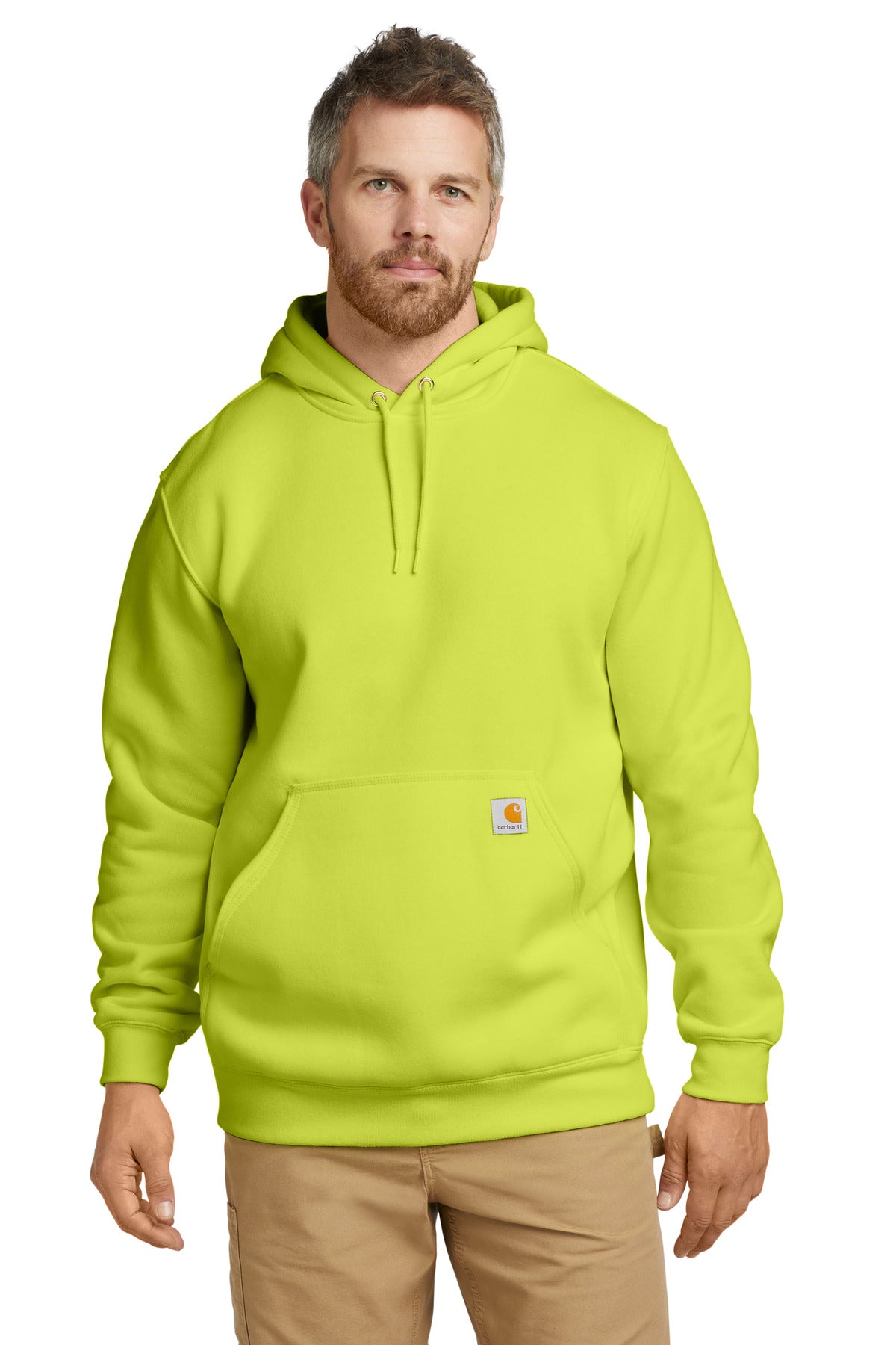 Carhartt® Midweight Hooded Sweatshirt - Brite Lime - 2XL
